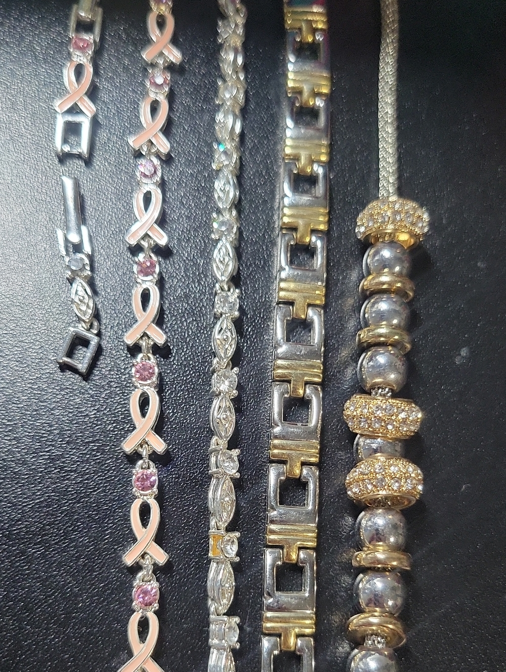 Mixed Metal Women’s Bracelet Set